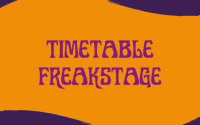 Timetable Freakstage
