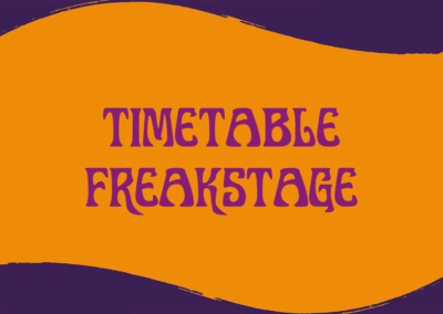 Timetable-Übersicht Freakstage