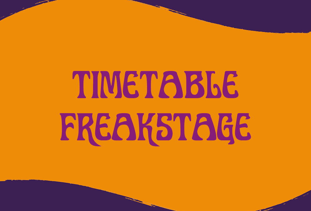 Timetable-Übersicht Freakstage