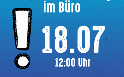 18.07. – Letzter Verkaufstag im Büro in Fulda