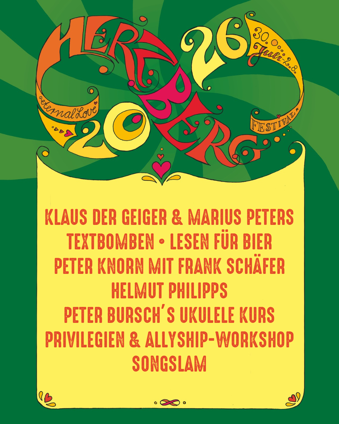 Neues im Lesezelt-Programm