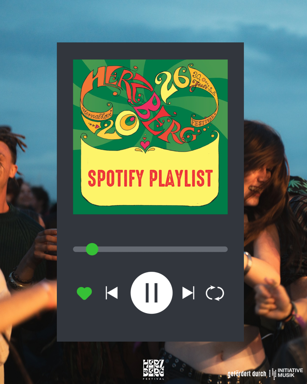 Spotify-Playlist Herzberg 2026