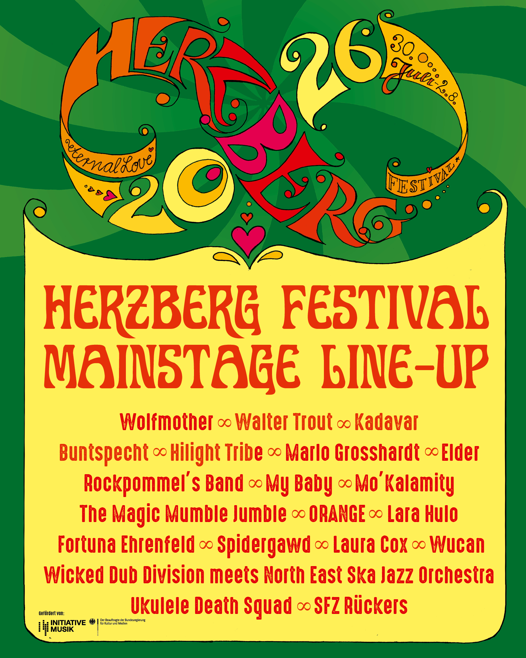 Alle Mainstage-Acts