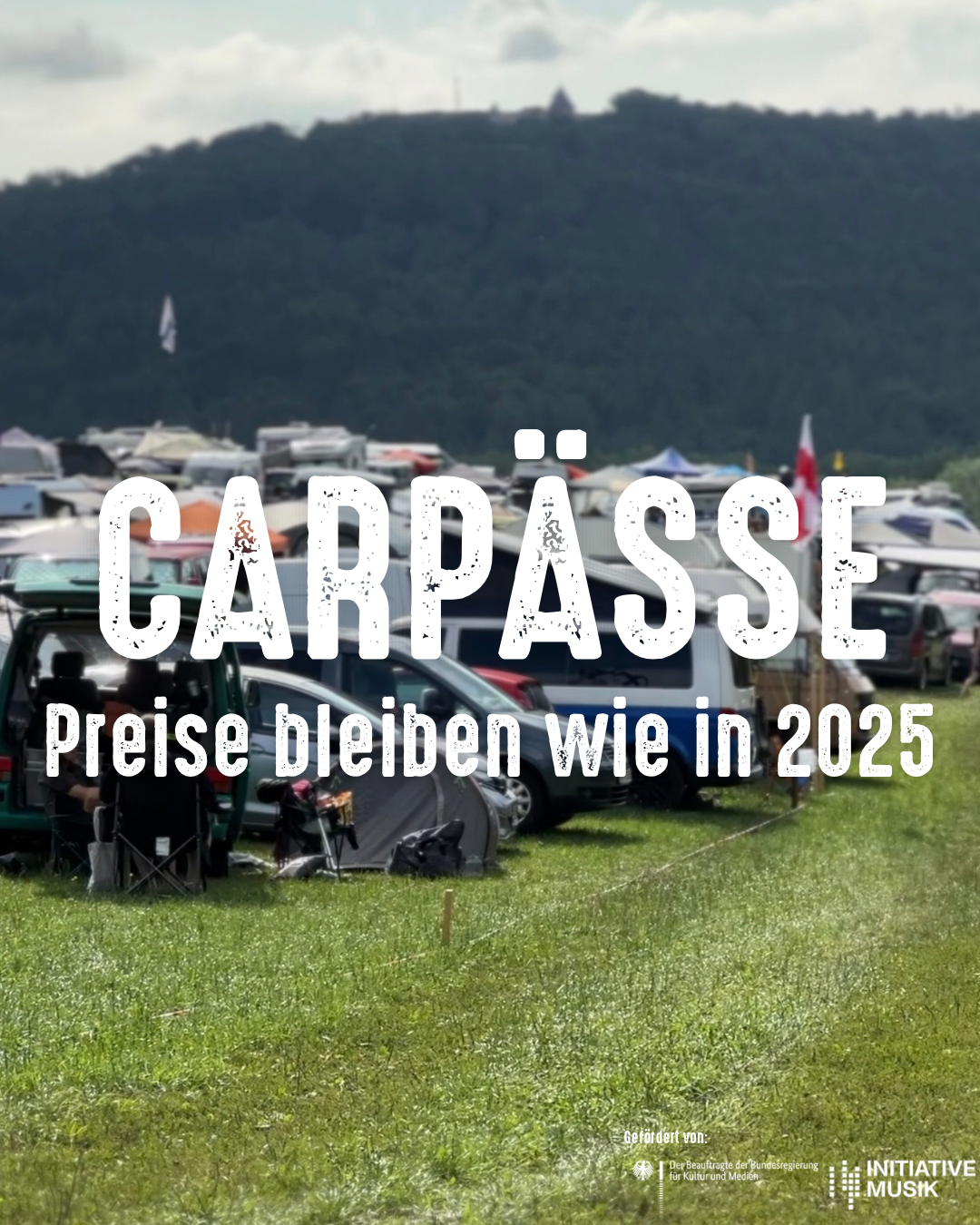 Carpässe – Preise bleiben wie 2025