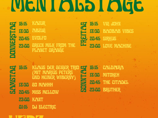 Timetable – Mentalstage