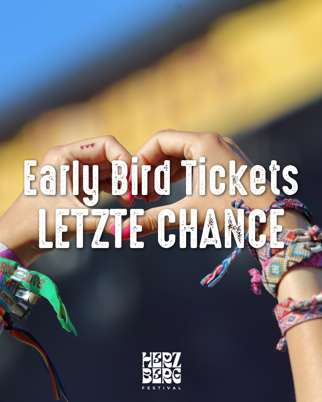 Wir haben noch ein paar Early Bird Tickets!